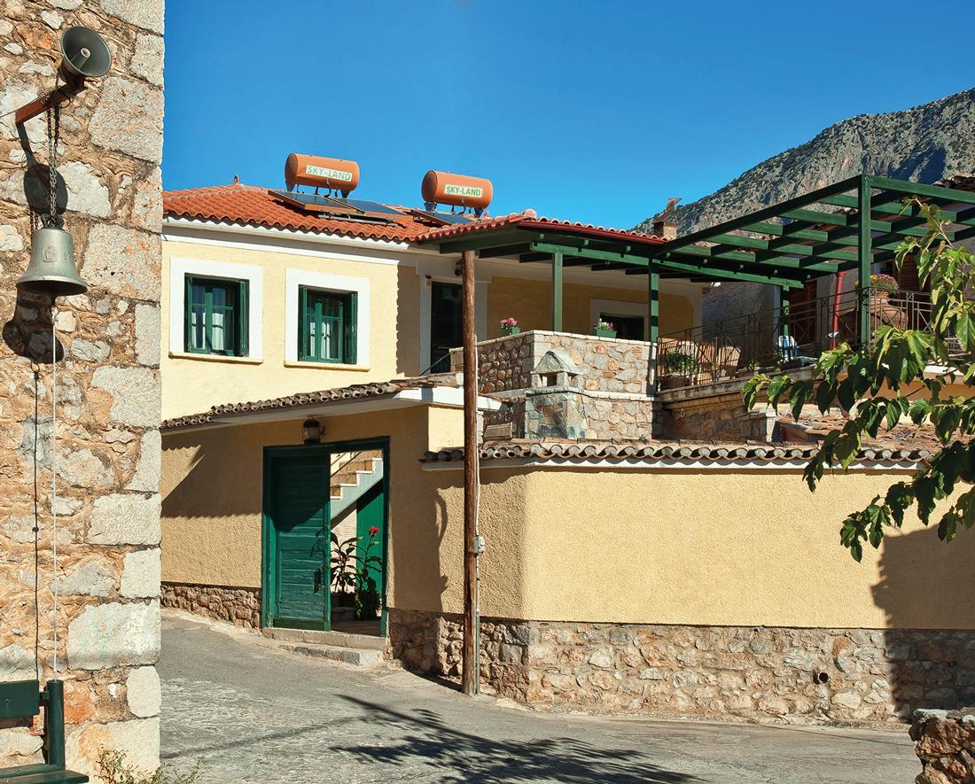 Alexandros Pension Delphoi Kültér fotó